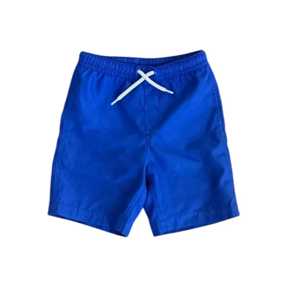 Lands’ End Boys Kids Blue Bathing Suit Swim Trunks. Small. 6-7. 6. 7.
